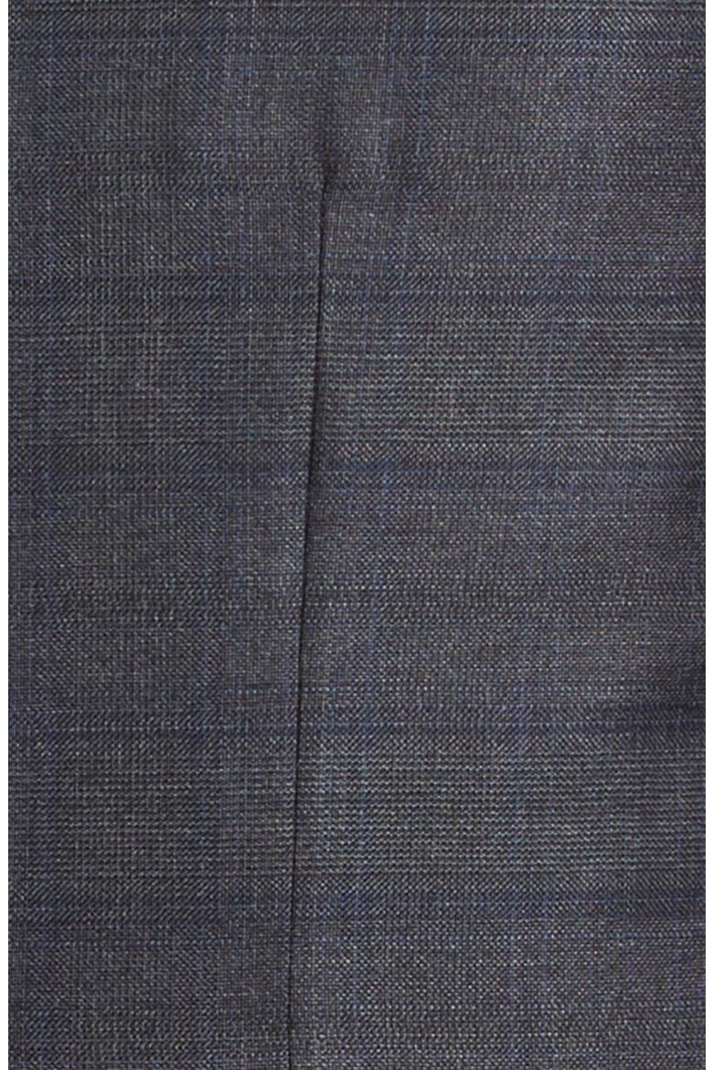 Sanita Check Super 150s Merino Wool Suit, Alternate, color, GREY