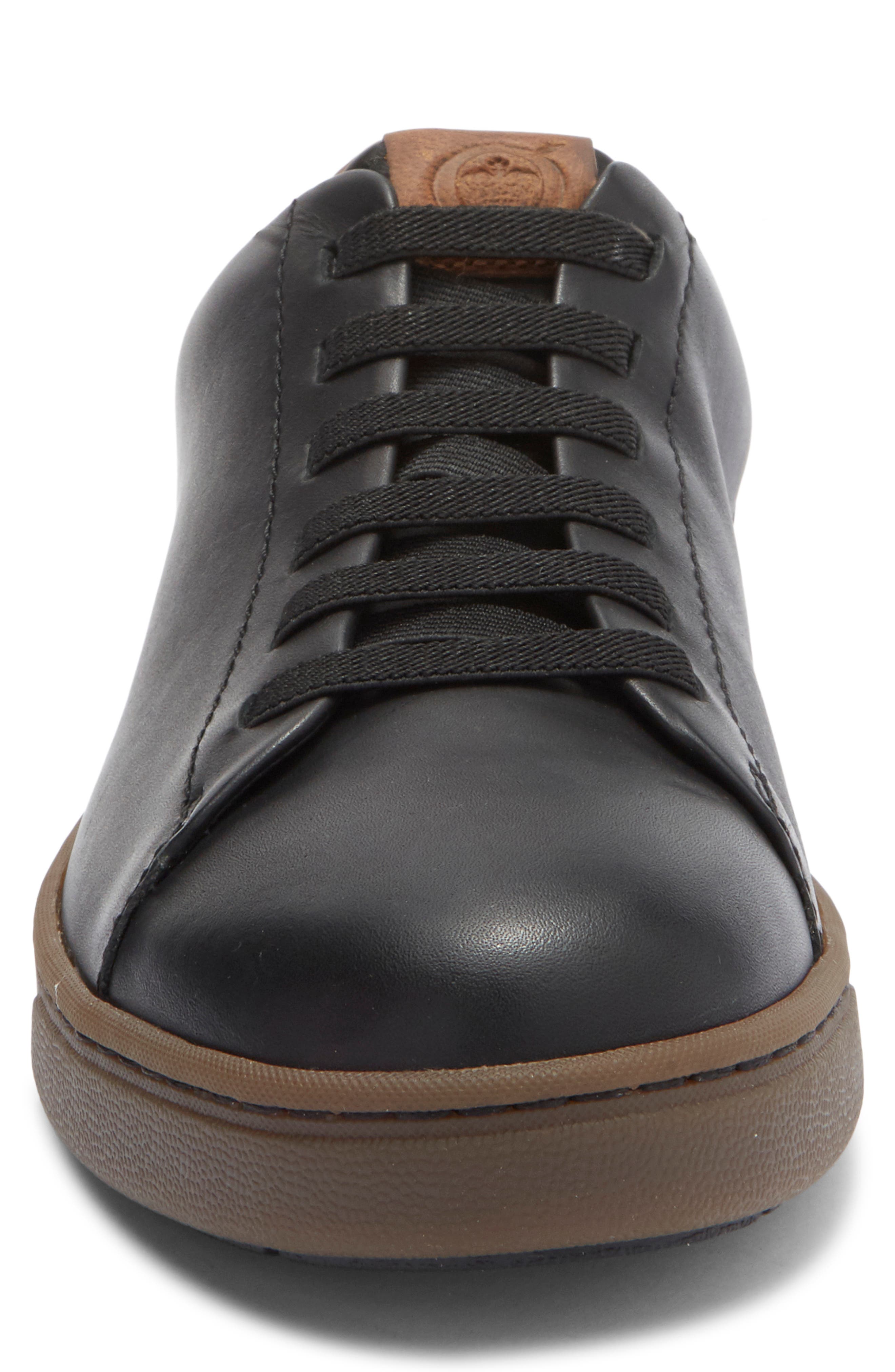 Børn Aden Slip-On Sneaker, Alternate, color, Black Fullgrain