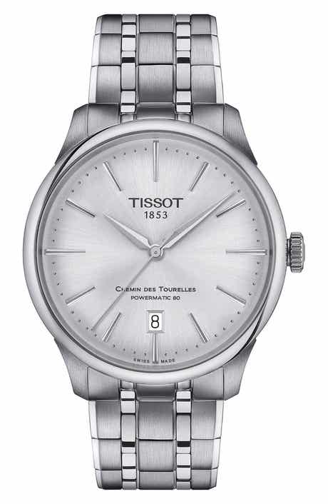 Tissot Chemin des Tourelles Powermatic 80 Bracelet Watch, 39mm