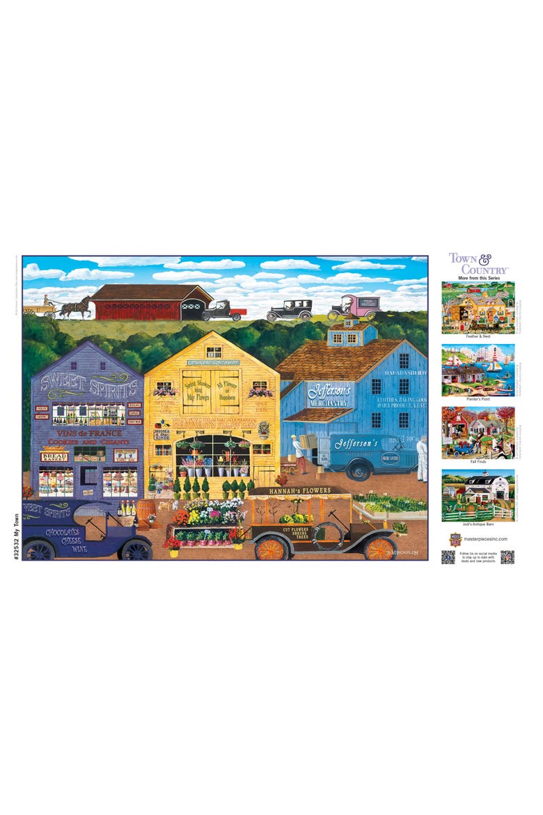 My Town 300 Piece Jigsaw Puzzle, Alternate, color, Multicolor