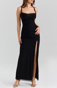 HOUSE OF CB Lini Mesh Gown