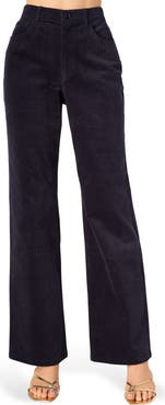 CAMI NYC Zenobia High Waist Bootcut Corduroy Pants