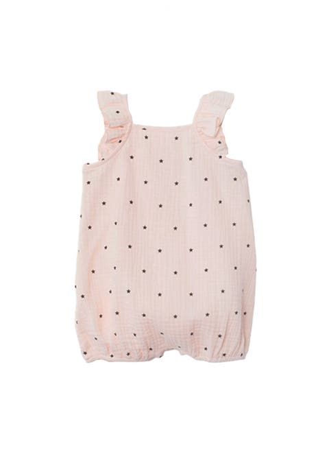Stargirl Ruffled Sleeve Romper (Baby)