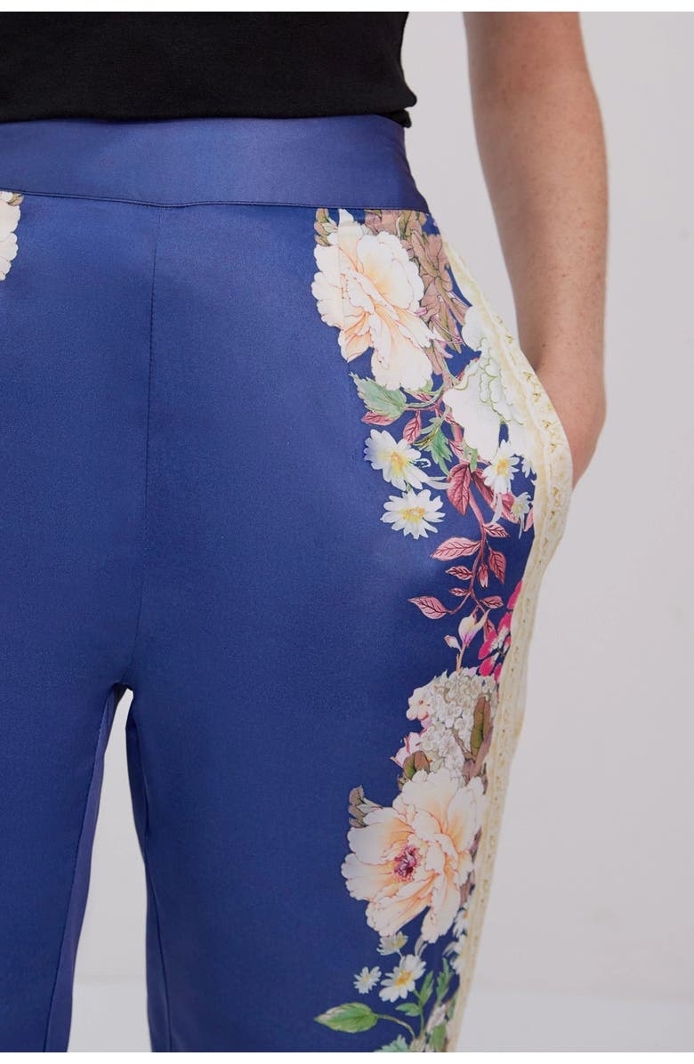 RAISHMA Amora Blue Trousers, Alternate, color, Blue