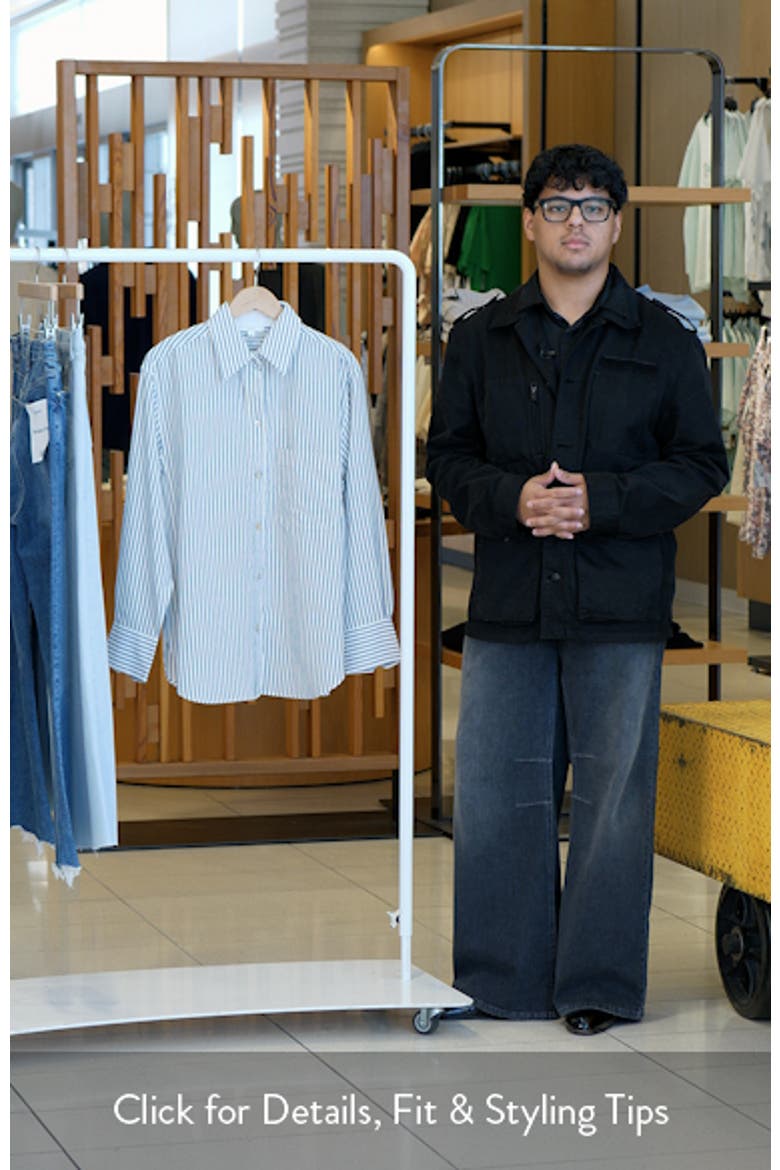 Furrow Stripe Button-Up Shirt video