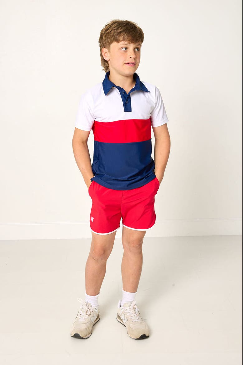 Polo Shirt, Alternate, color, Colorblock