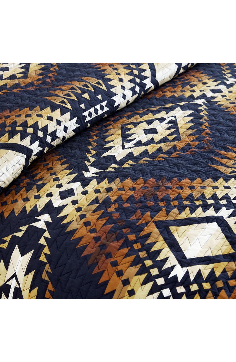 Pendleton Mission Trails Coverlet Set, Alternate, color, Sky Captain