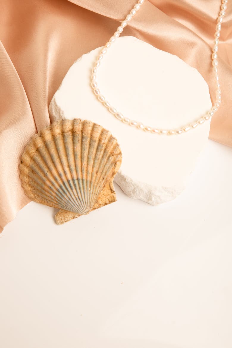 Pure Light Baroque Freshwater Pearl Choker Necklace, Alternate, color, Gold