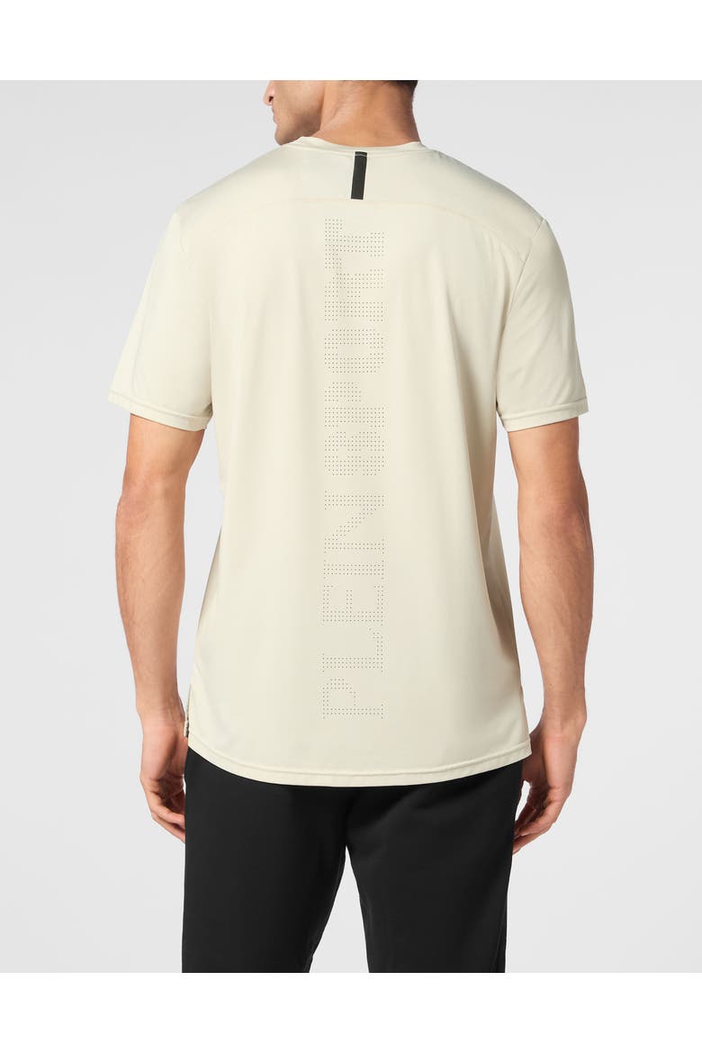 Reflective T-Shirt Round Neck Ss Men, Alternate, color, grey