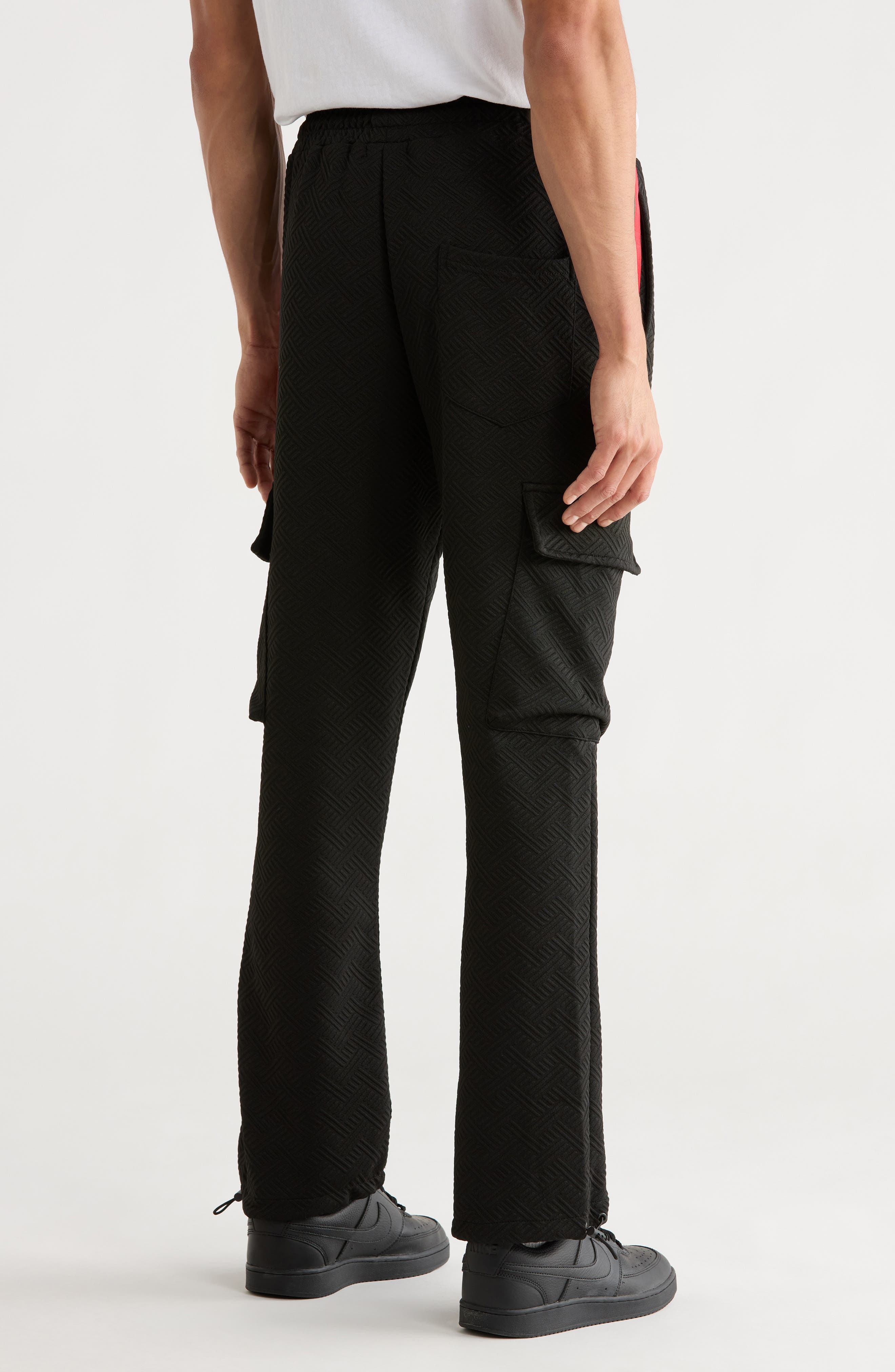 Stripe Textured Track Pants - image 2