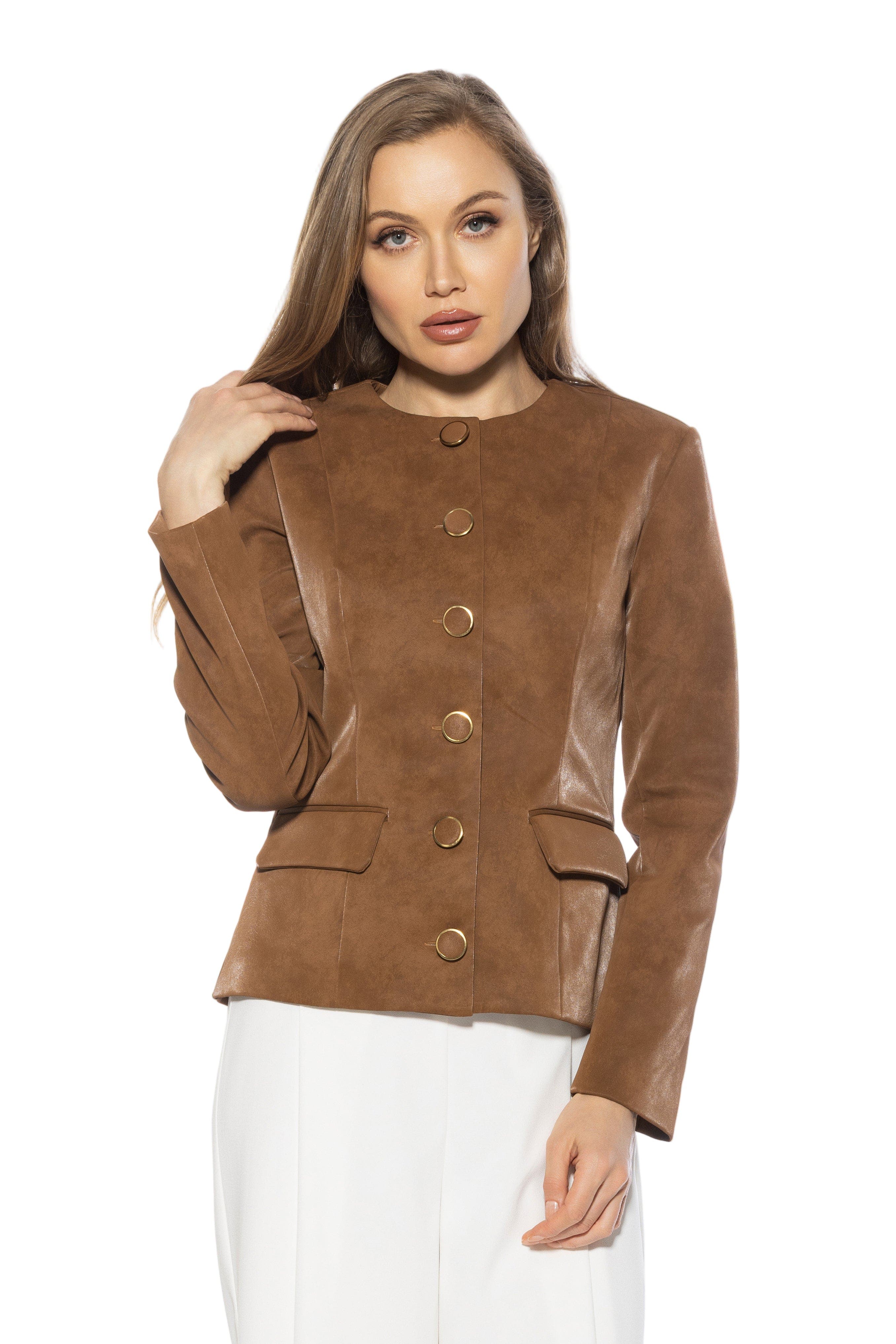 Brivan Crewneck Classic Blazer - image 5