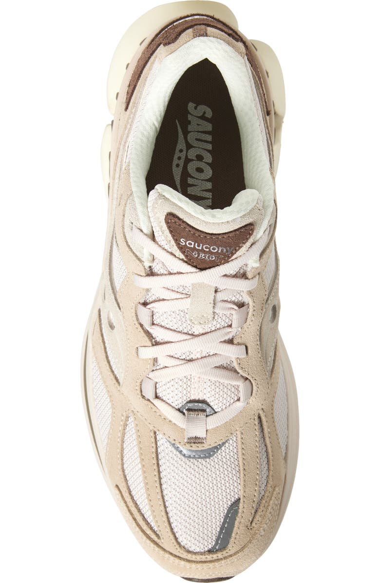 Saucony GRID NXT Sneaker, Alternate, color, Vanilla/ Walnut