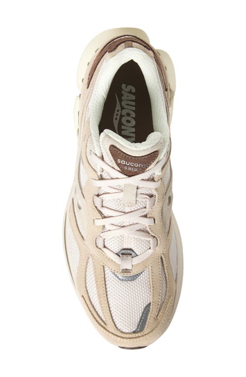 Saucony Grid Nxt Sneaker In Vanilla/walnut