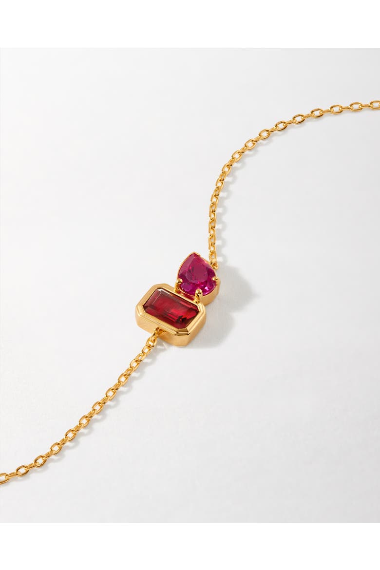 Toi Et Moi Courage Bracelet, Alternate, color, Metallic Gold