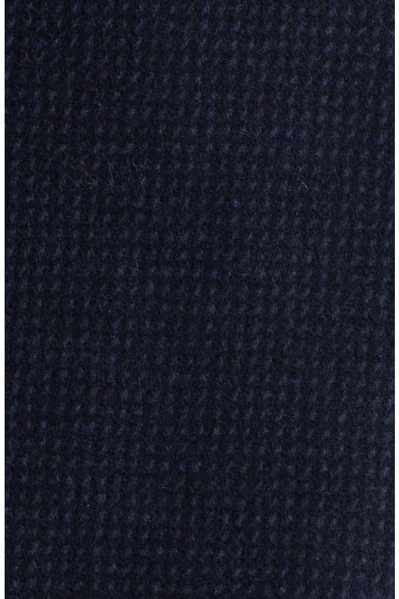Sonoma Textured Wool Blend Button-Up Jacket, Alternate, color, NAVY MINI CHECK