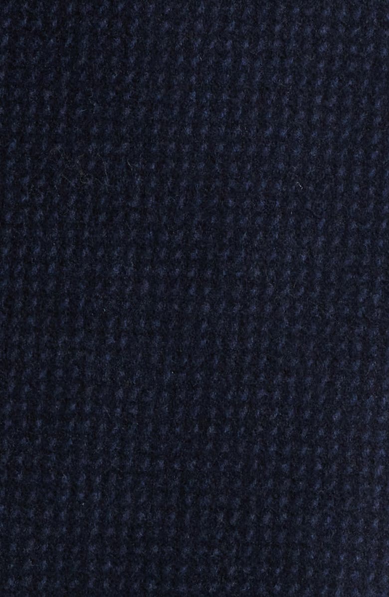 Hart Schaffner Marx Sonoma Textured Wool Blend Button-Up Jacket, Alternate, color, Navy Mini Check