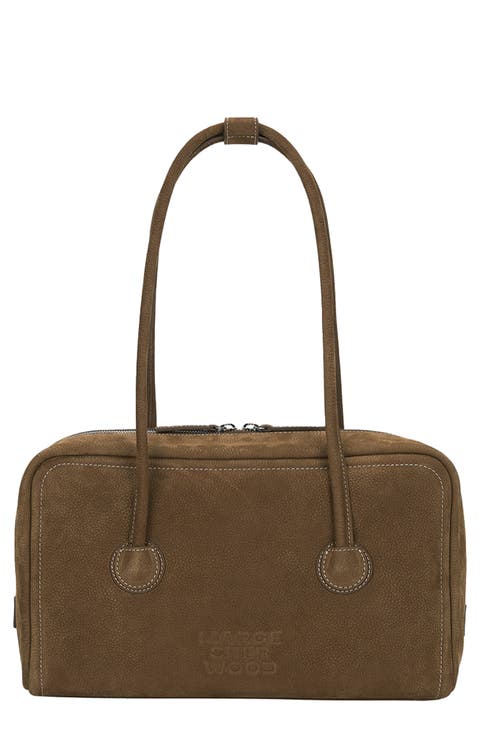 Boston Leather Shoulder Bag