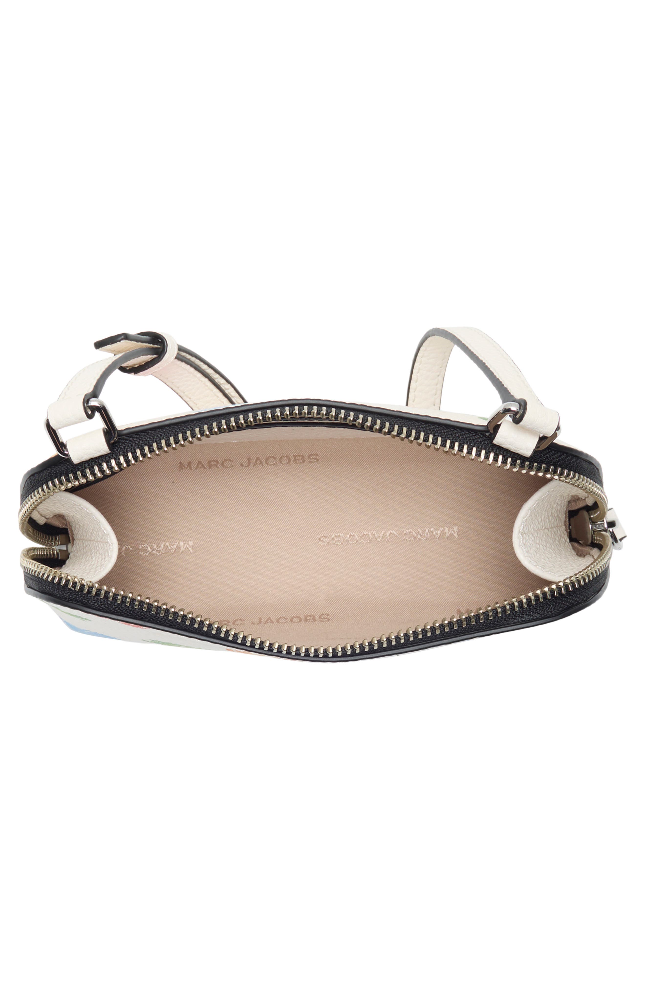 Marc Jacobs Small Crossbody Pouch, Alternate, color, White Multi
