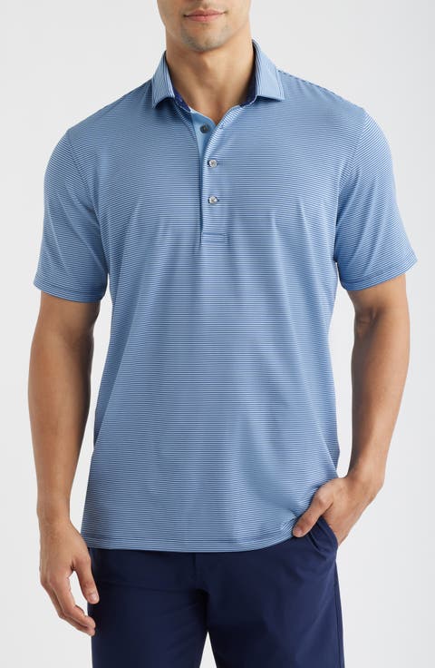 Saranac Stripe Performance Golf Polo