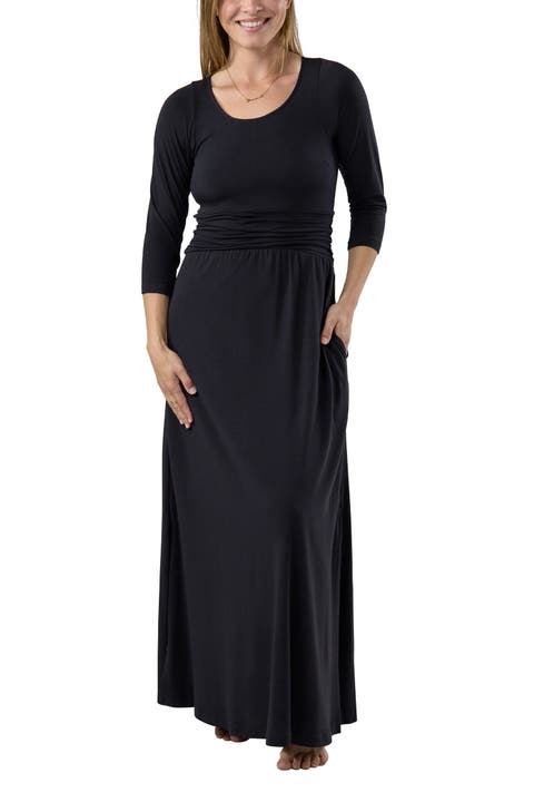 Scoop Neck Maxi Dress
