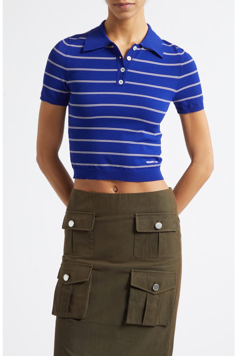 Stripe Polo, Main, color, NAVY BLUE