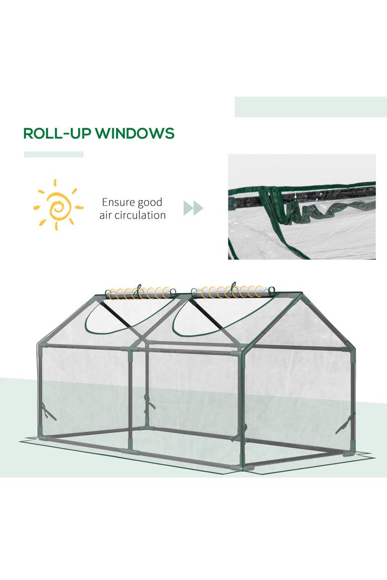 Mini Greenhouse, Alternate, color, Clear