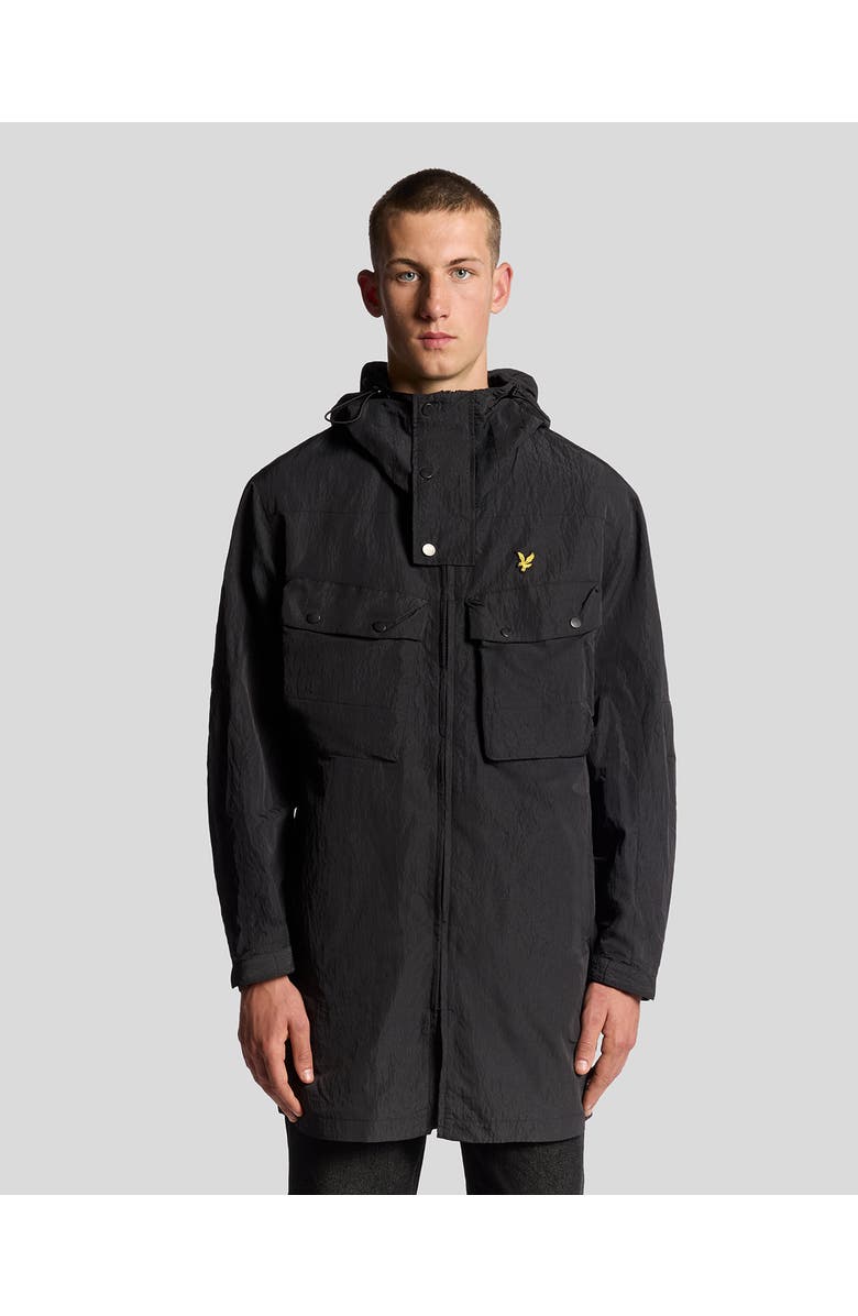 Lyle & Scott Guard Parka, Main, color, Black Ice