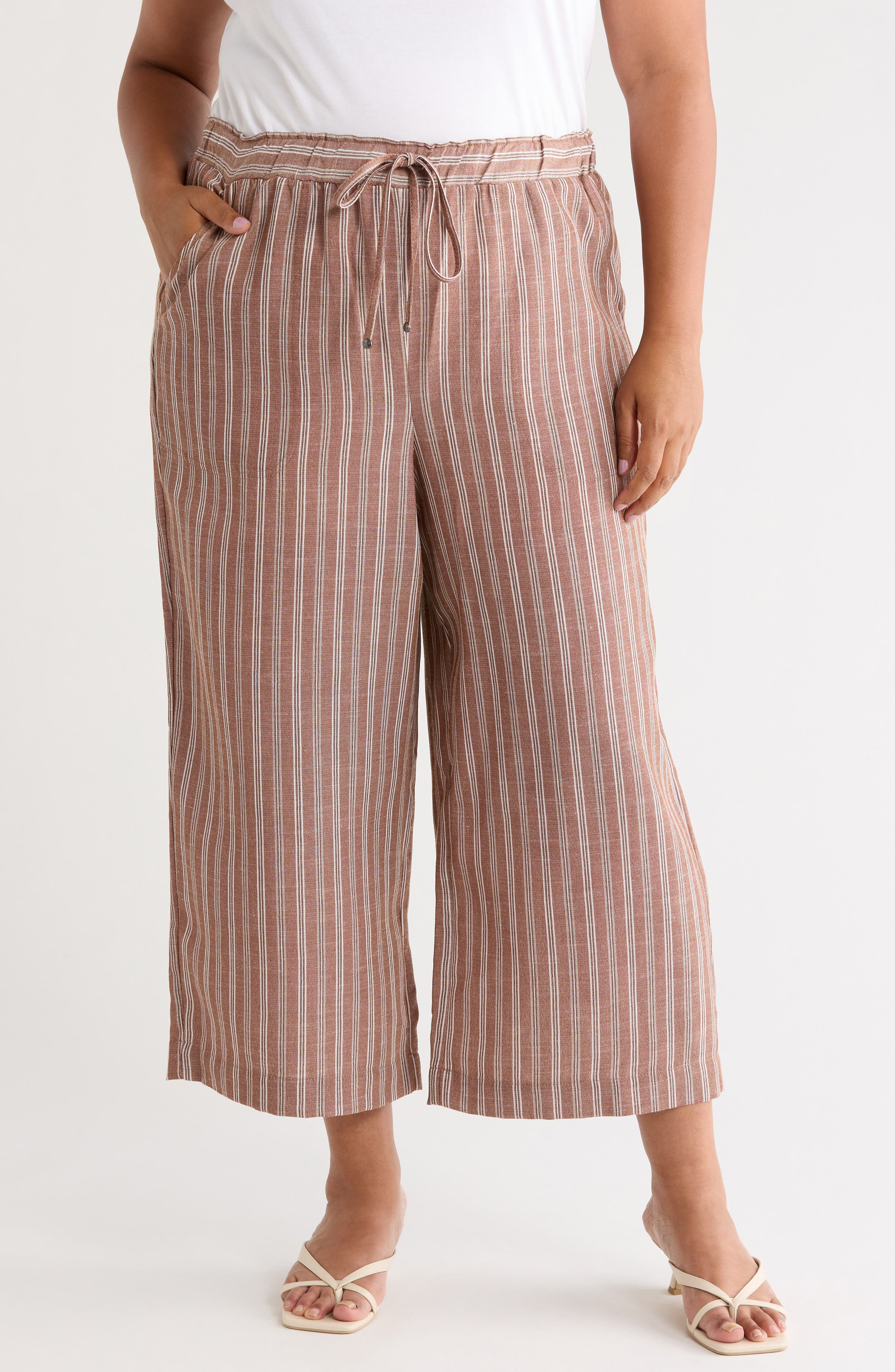 Dropped Drawstring Pants