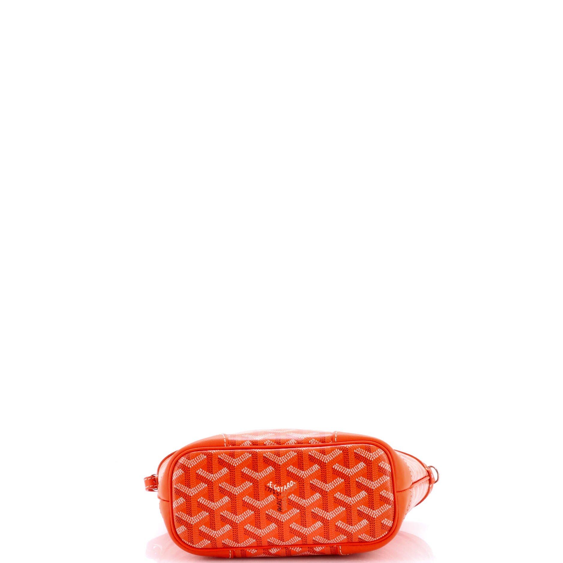 Pre-Owned Goyard Beluga Bag Coated Canvas Mini, Alternate, color, Orange
