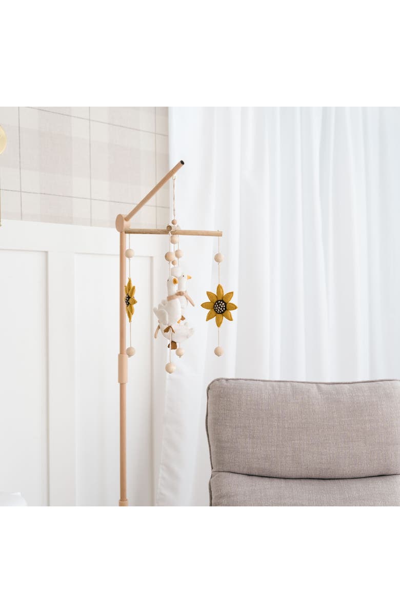 CRANE BABY Goose Farmhouse Goose Nursery Ceiling Hanging, Alternate, color, Beige