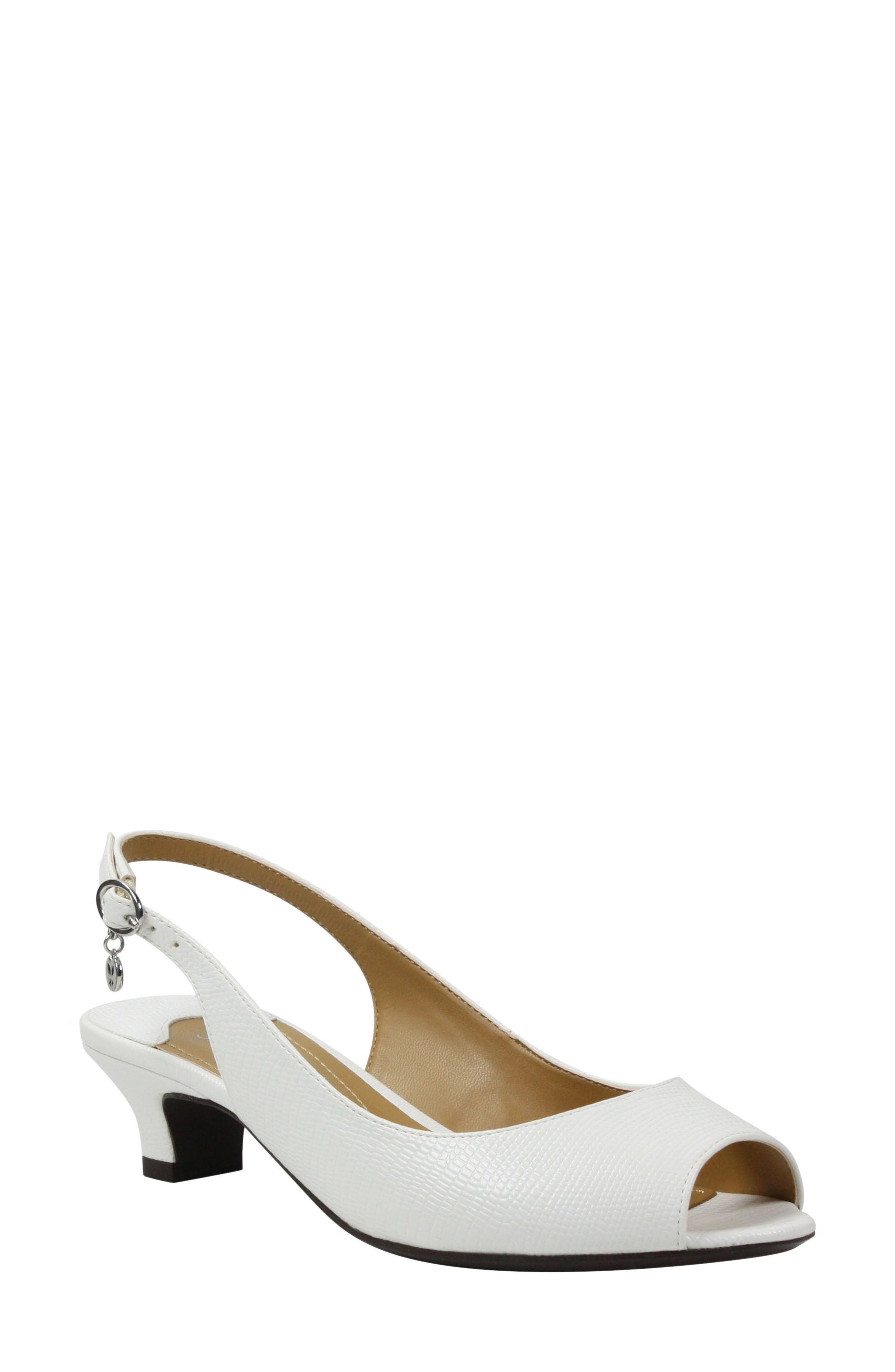 J. Reneé Jenvey Slingback Sandal, Main, color, 