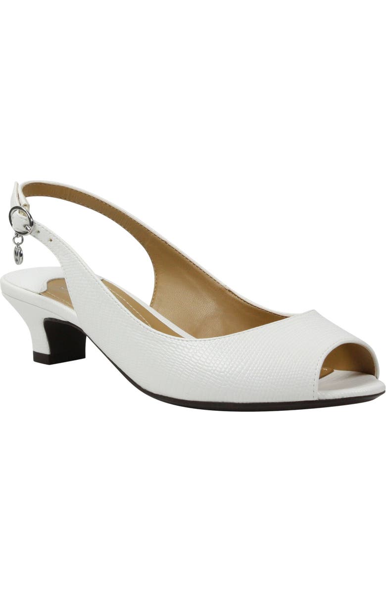 J. Reneé Jenvey Slingback Sandal, Main, color,