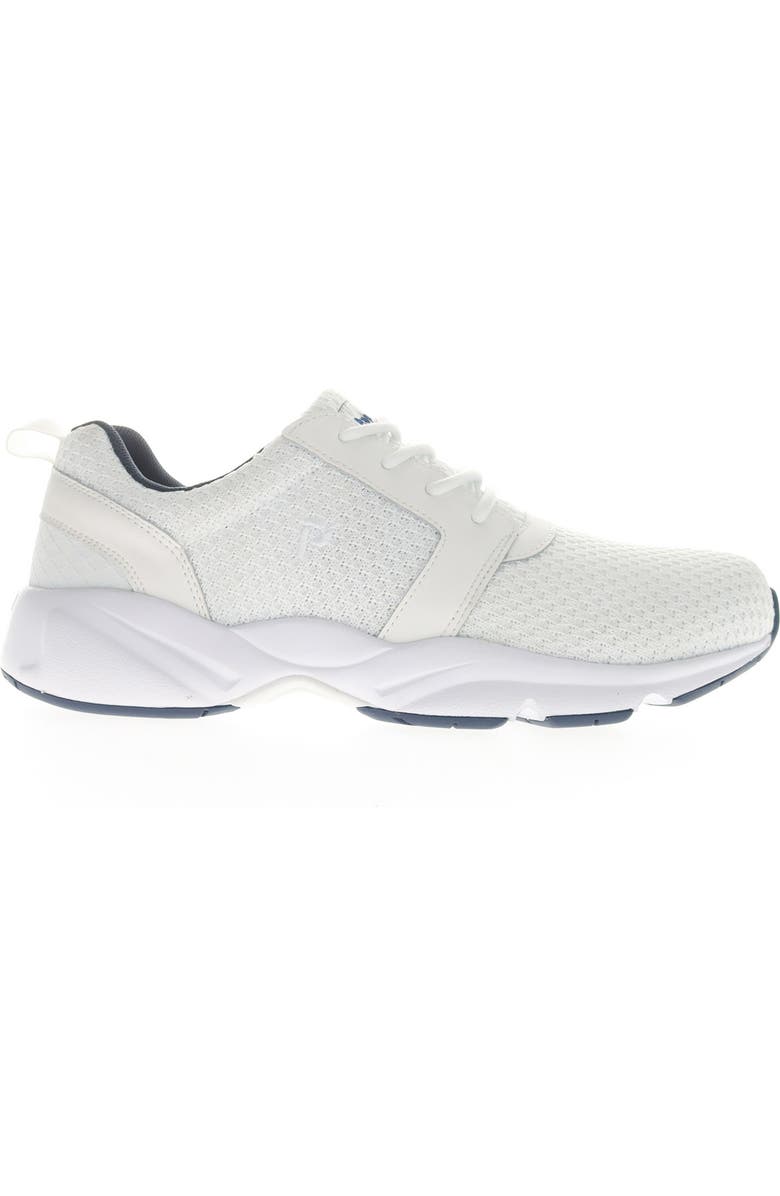 Propét Stability X Sneaker, Alternate, color, White/ Navy