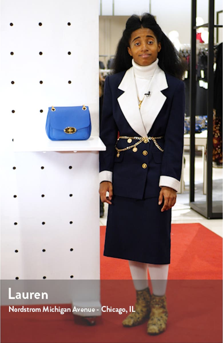 Small Darley Leather Convertible Shoulder Bag, sales video thumbnail