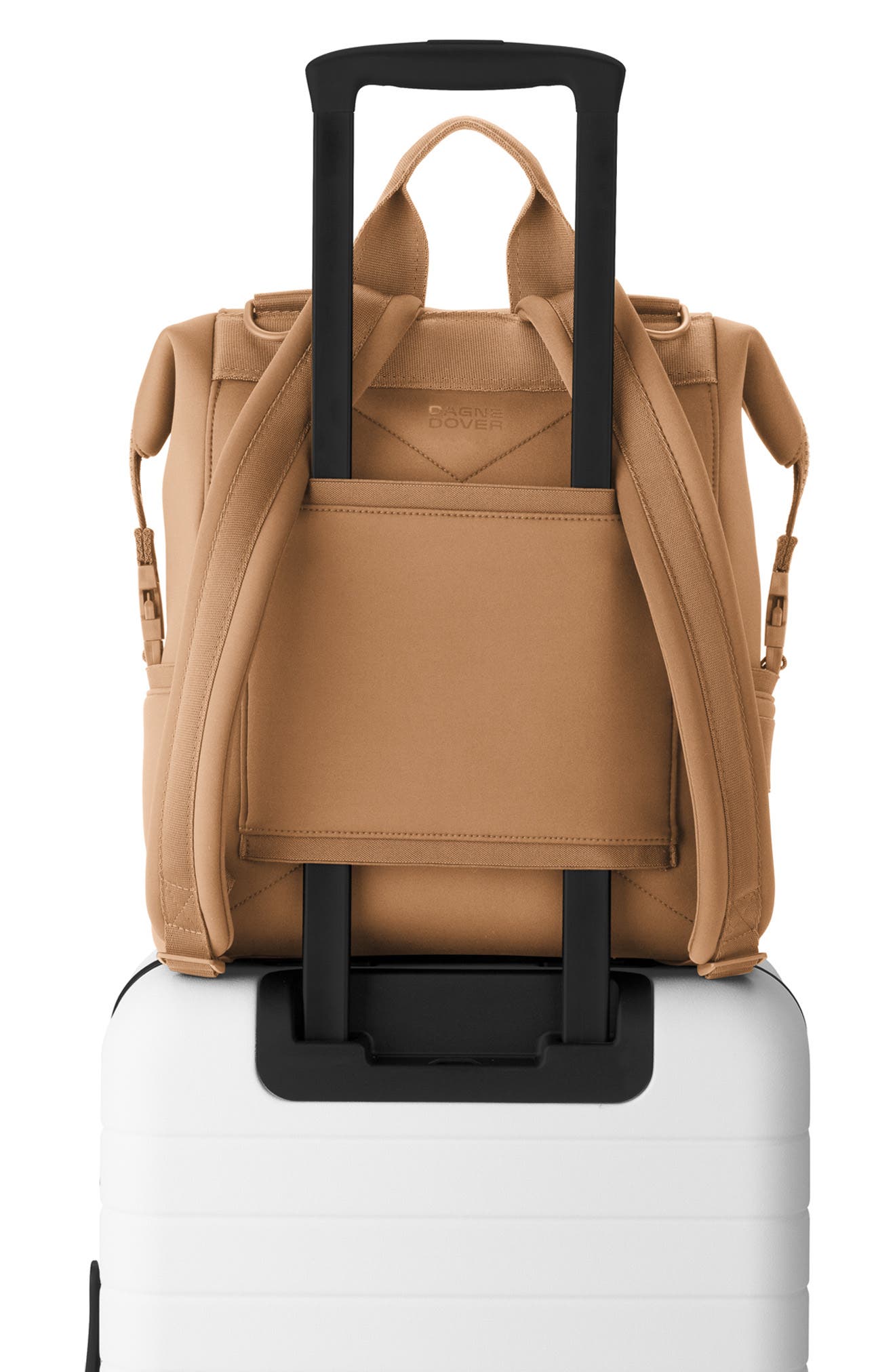 Dagne Dover Indi Medium Neoprene Diaper Backpack, Alternate, color, Camel
