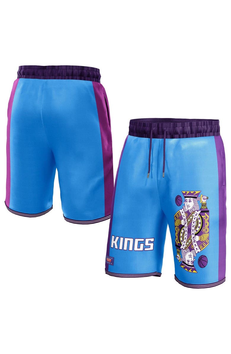 NBA X KIDSUPER Unisex NBA & KidSuper Studios by Fanatics Blue Sacramento Kings Hometown Shorts, Main, color, Blue