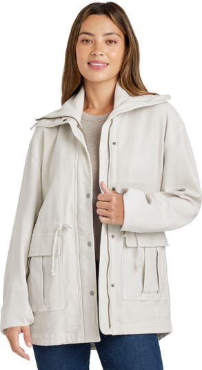 Meghan Cotton Blend Utility Jacket