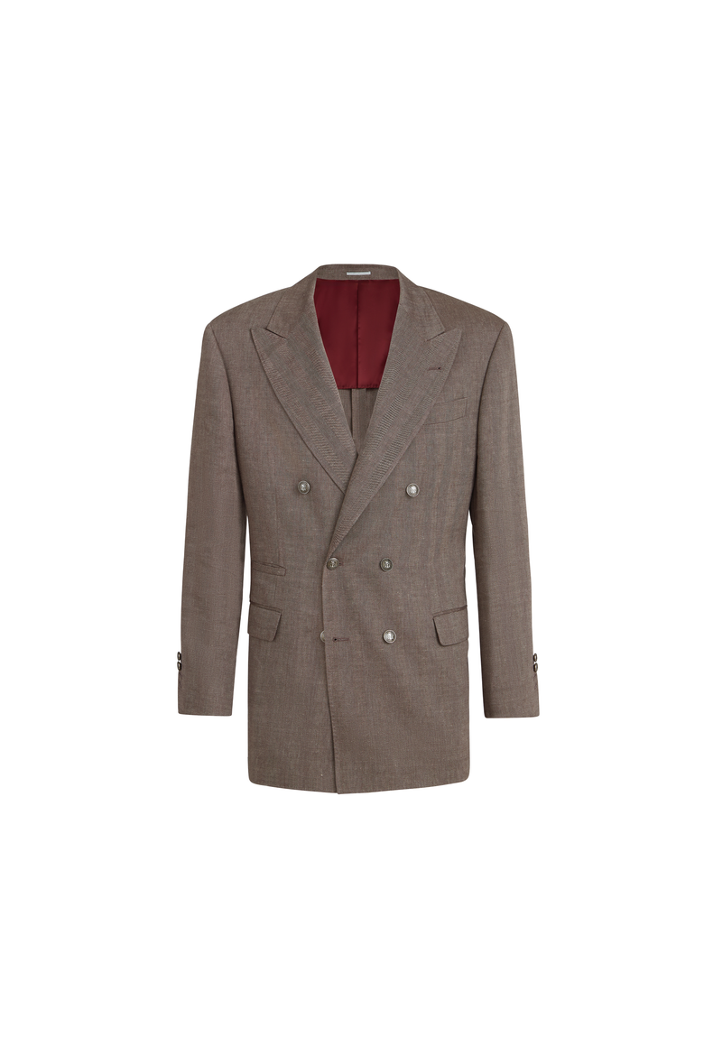 Chevron blazer, Alternate, color, Hazelnut