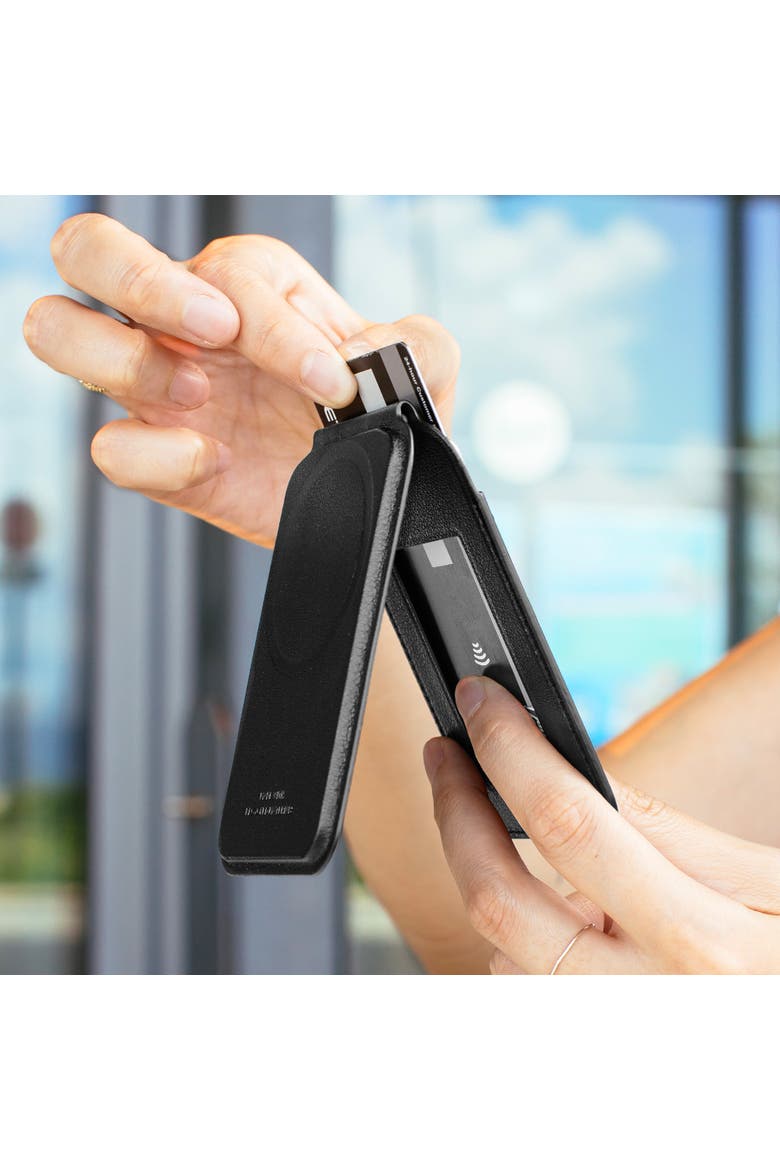 Active Wallet Stand Magnetic, Alternate, color, BLACK