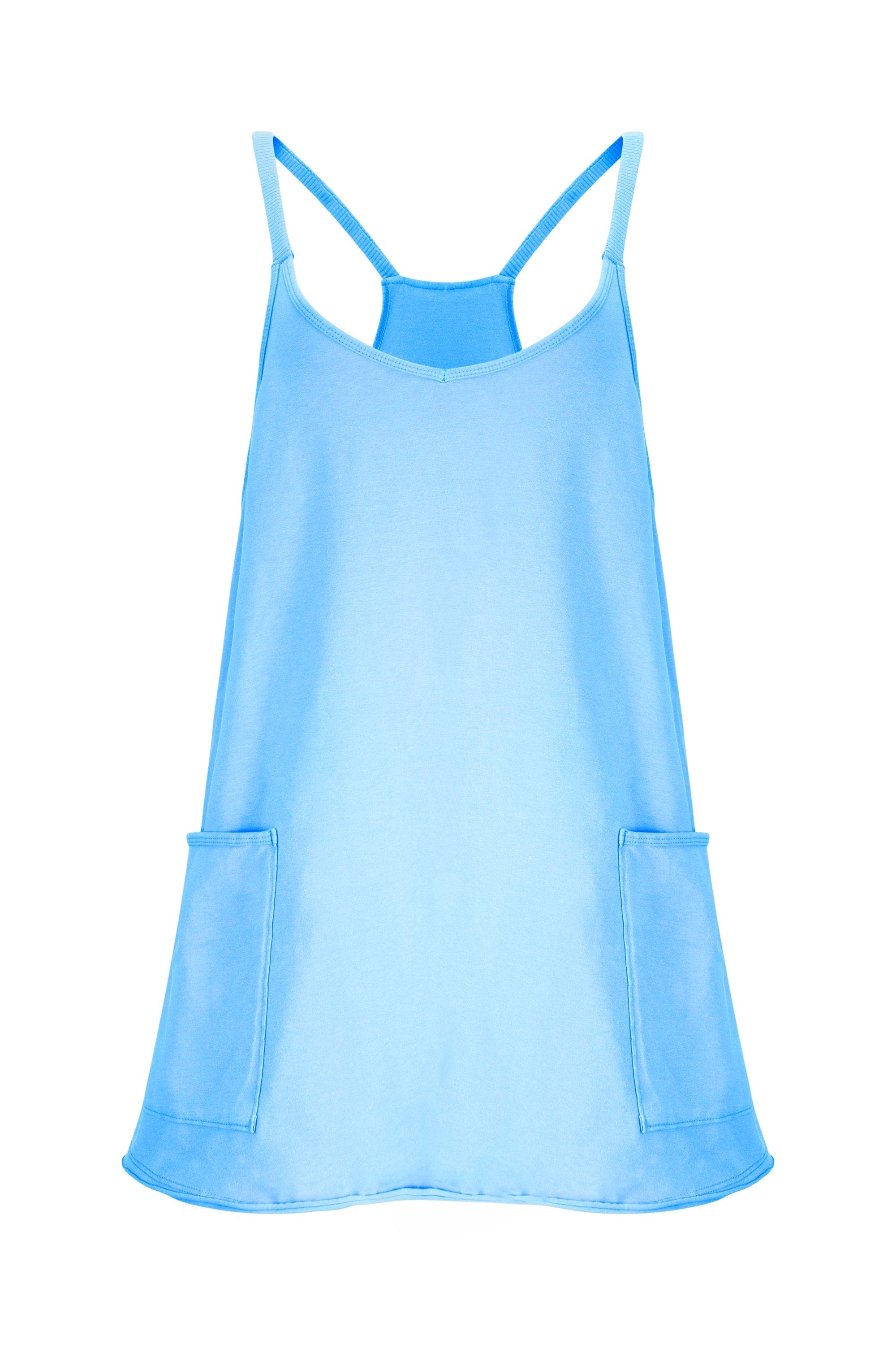 Lezat Raya Short Mini Sport Dress In White