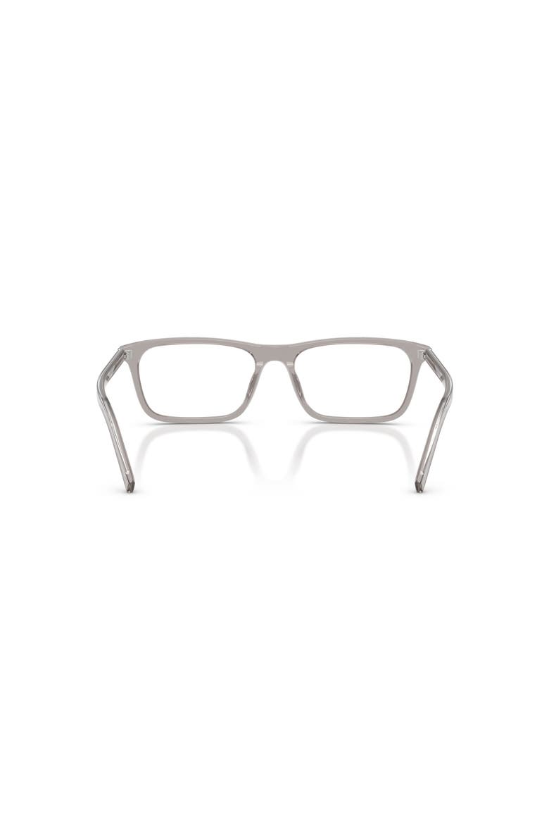 54mm Rectangle optical glasses, Alternate, color, Grey