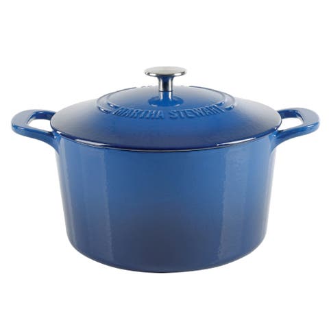 Gatwick 7-Quart Enameled Cast Iron Dutch Oven with Lid