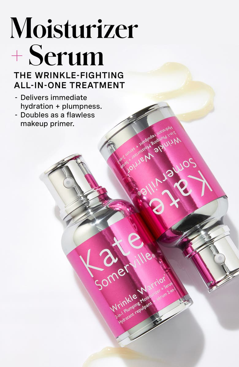 Kate Somerville<sup>®</sup> Wrinkle Warrior<sup>®</sup> 2-in-1 Plumping Moisturizer + Serum, Alternate, color,