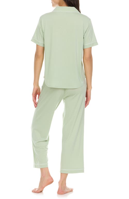Flora By Flora Nikrooz Annie Matching Pajama Set In Celedon