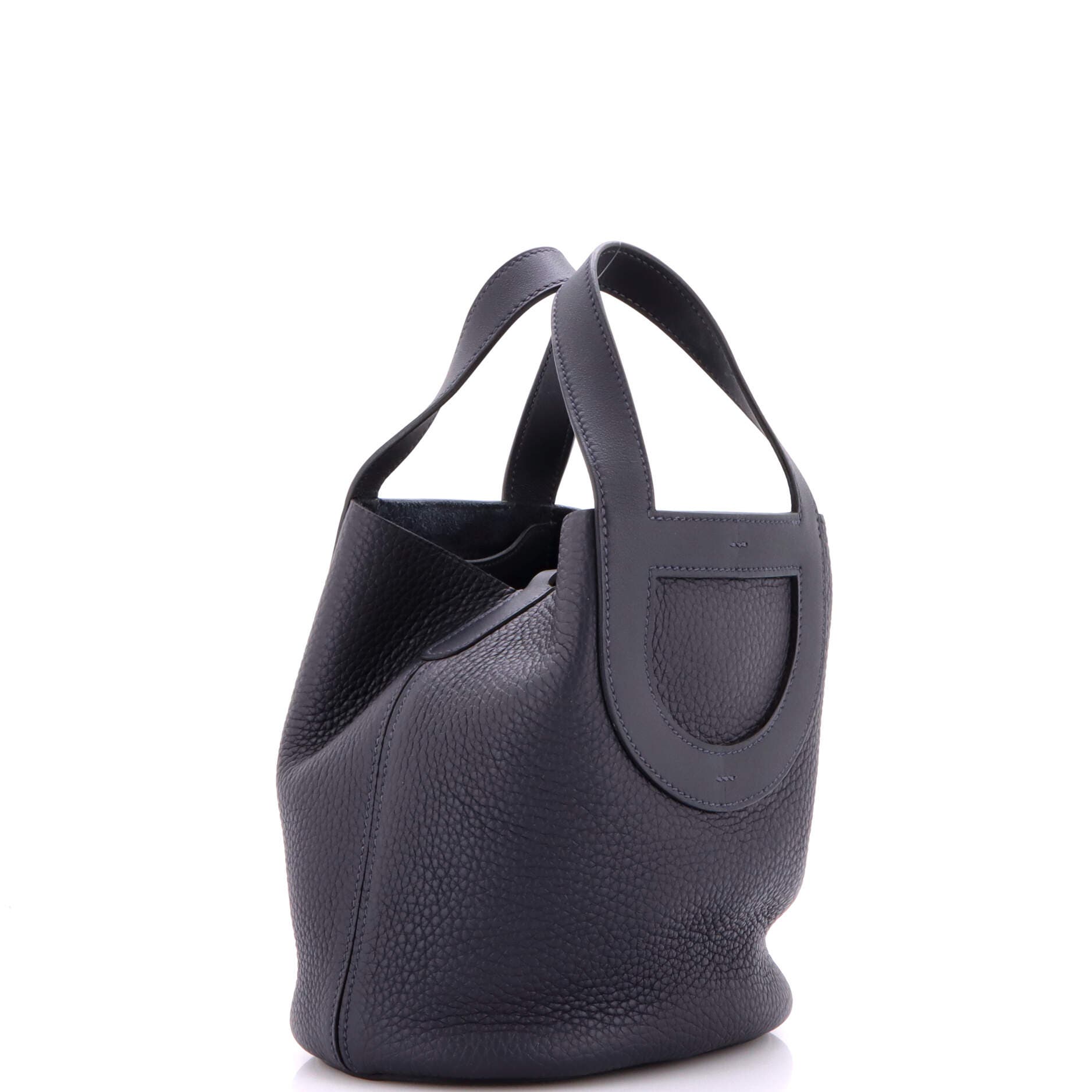 Pre-Owned Hermes In-The-Loop Bag Clemence with Swift 18, Alternate, color, Caban