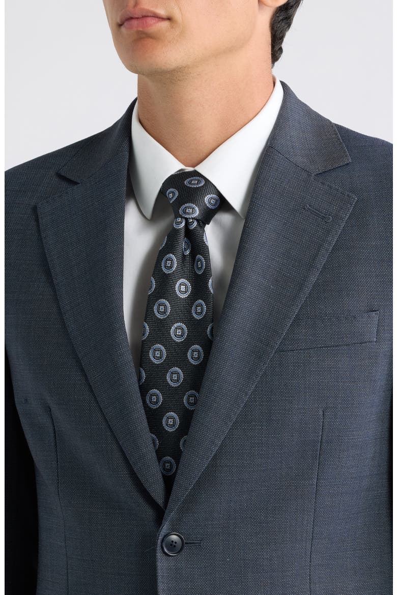 Anders Nailhead Wool Suit, Alternate, color, BLUE NAILHEAD