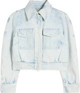 Dries Van Noten Extreme Bleach Heavyweight Denim Jacket