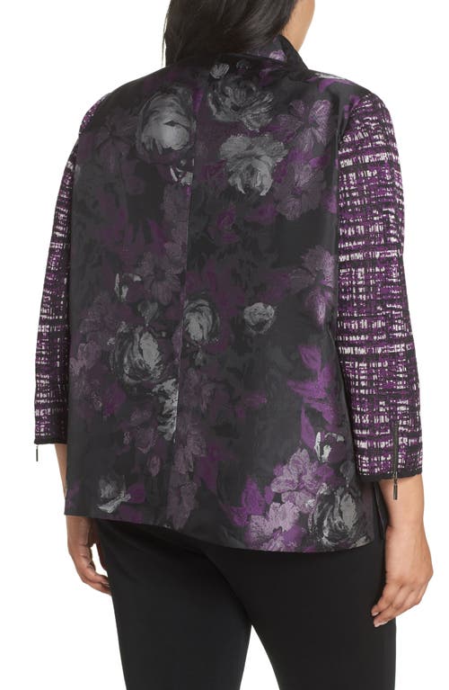Ming Wang Contrast Jacket