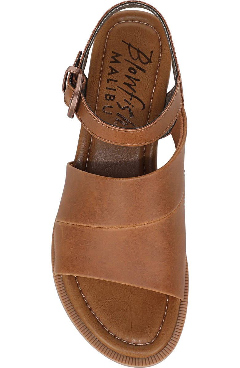 Blowfish Malibu Ardice Sandal, Alternate, color, Scotch Faux Leather