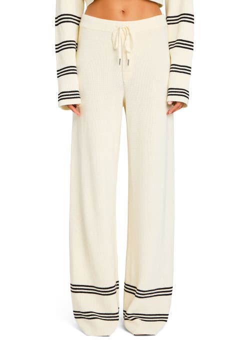 Ser.o.ya Poe Trousers In Eggshell/black